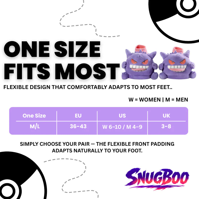 Gengar Slippers